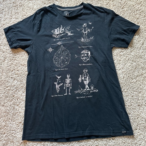 Volcom Scientific Graphic T-Shirt - Picture 1 of 5